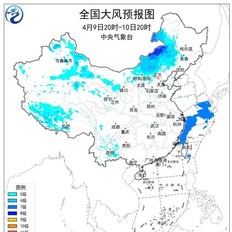 中央气象台发布强对流、大风、暴雨预警：湖北、湖南、江西等地将有10级以上雷暴大风，局地或出现龙卷，安徽、湖北等地局地有大暴雨-嗨新闻