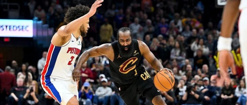 NBA季后赛｜活塞力克骑士收获东部半决赛开门红！坎宁安23分7助，米切尔23分，哈登22分8板7助-嗨新闻